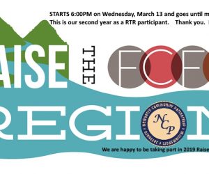 Raise the Region March 13 & 14.