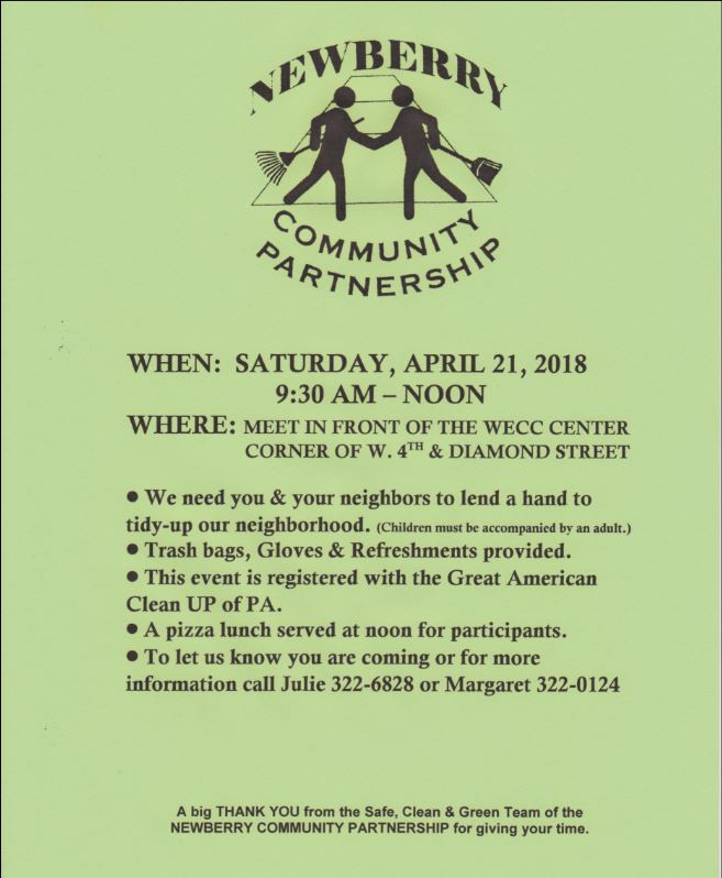 Newberry Spring Clean-up